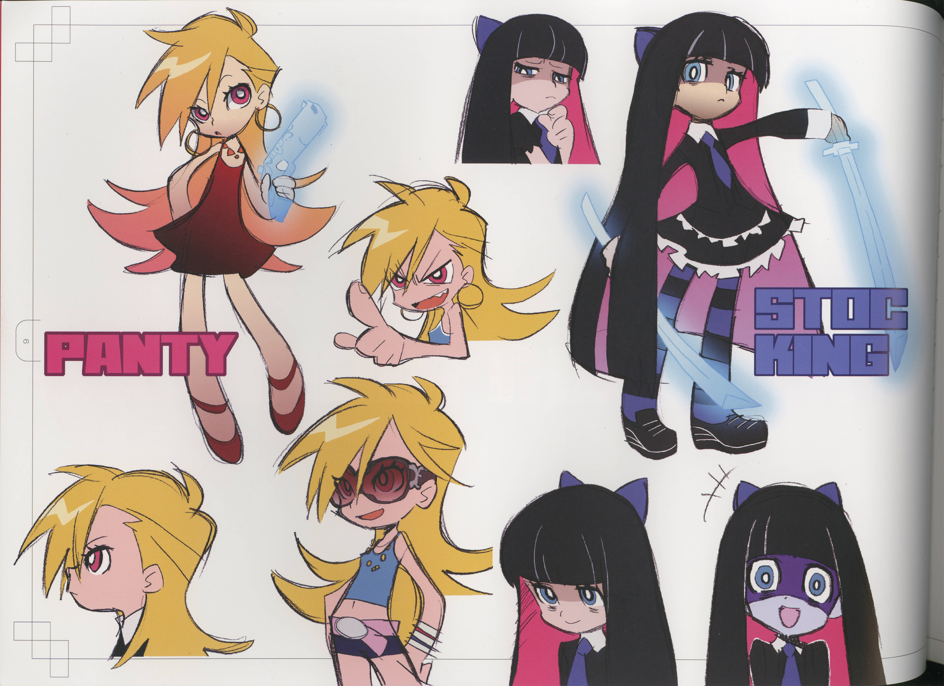 Artbook: Art of Panty and Stocking with Garterbelt vol. 1.